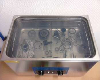 Ultraschall Reinigung